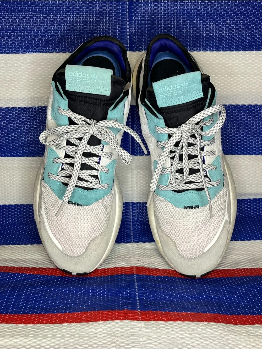 Adidas Nite Jogger Easy Mint Shoes - Men’s Size 13 Sneakers - EE5882